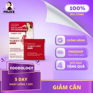 🧃 FOODOLOGY 5 DAY – Liệu Trình Thanh Lọc Và Hỗ Trợ Giảm Mỡ Trong 5 Ngày