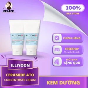 KEM DƯỠNG ẨM ILLIYOON CERAMIDE ATO CONCENTRATE CREAM CHÍNH HÃNG