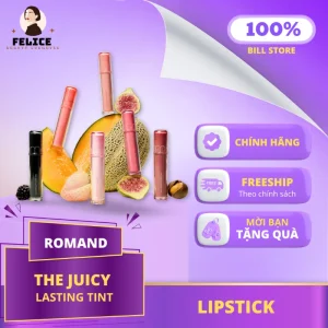 Son Tint Romand The Juicy Lasting Tint Chính Hãng Lâu Trôi