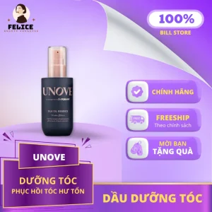 Dầu Gội Unove Dưỡng Tóc Chính Hãng Phục Hồi Tóc Hư Tổn Suôn Mượt