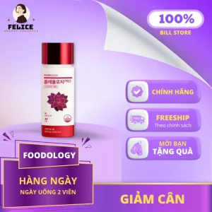 Thực Phẩm Bổ Sung Foodology Hàng Ngày Chính Hãng Uống 2 Viên