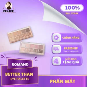 Bảng Phấn Mắt Romand Better Than Eye Palette Chính Hãng Hàn Quốc