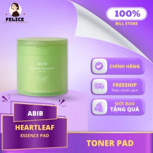 Bông Tẩy Da Chết Abib Heartleaf Essence Pad Chính Hãng Hàn Quốc