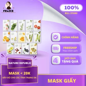 Mặt Nạ Nature Republic Dưỡng Ẩm, Sáng Da Mọi Loại Da