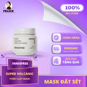 Mặt Nạ Đất Sét Innisfree Super Volcanic Pore Clay Mask