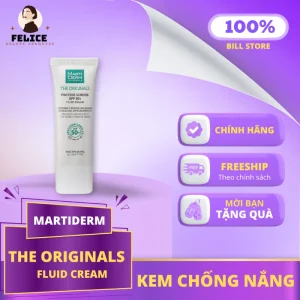 Kem Dưỡng MartiDerm The Originals Fluid Cream Cấp Ẩm Sáng Da